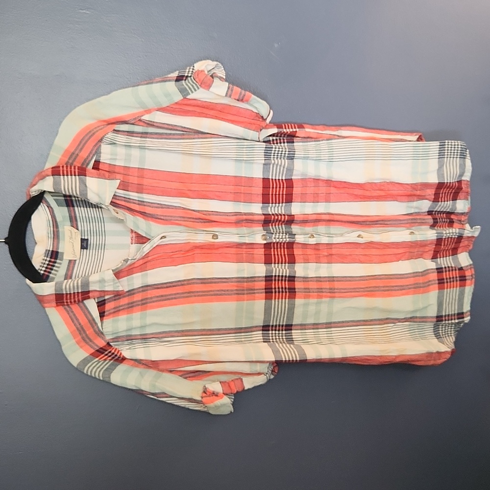 L Universal Thread Short Sleeve Flannel